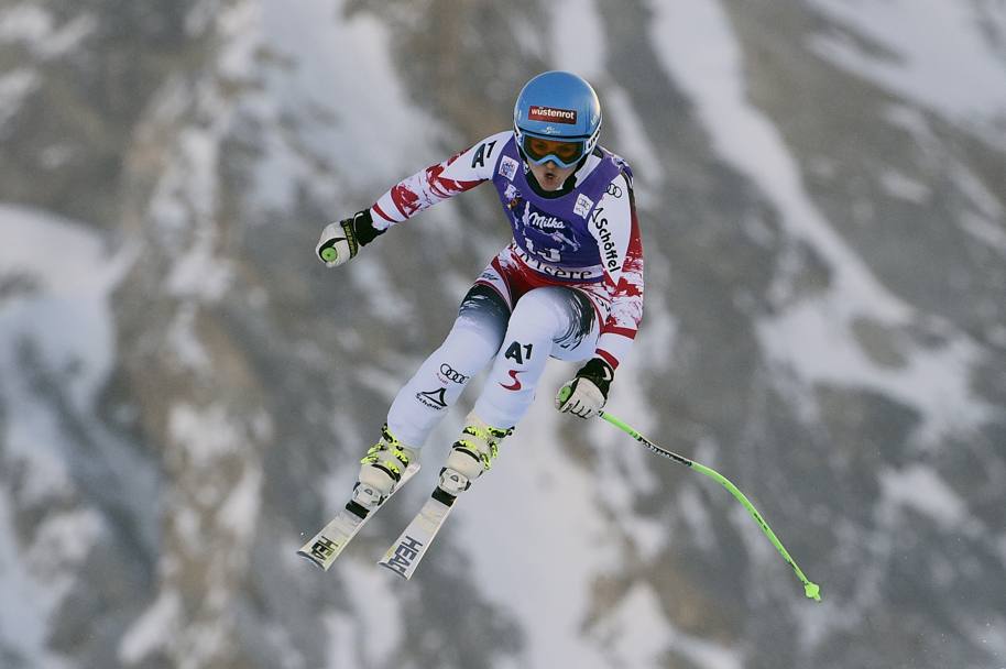 L’autriaca Elisabeth Goergl in Coppa del Mondo in Val d’Isere (Getty Images)